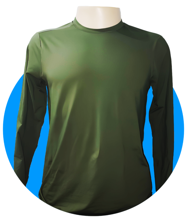 Camiseta Básica Manga Longa - Esportiva